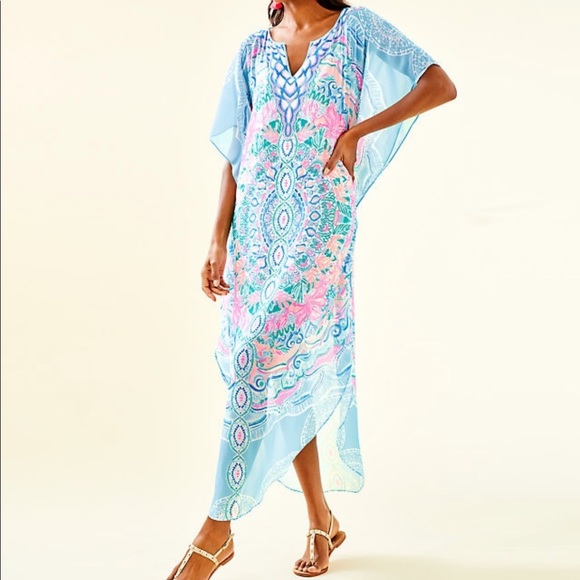 Lilly Pulitzer Dresses & Skirts - Lilly Pulitzer Kassandra Maxi Caftan